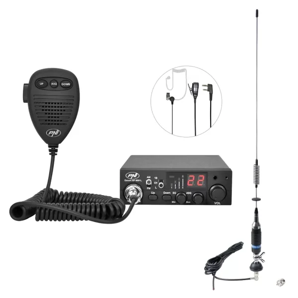 Kit statie radio CB HP8001L si Antena CB PNI S75 dayov