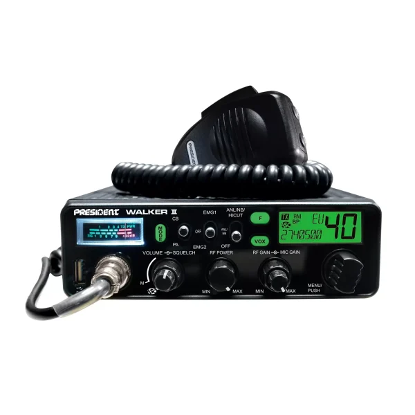 Statie radio CB President WALKER II ASC cu squelch automat dayov