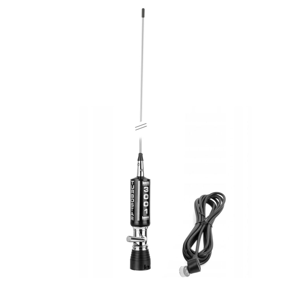 Antena statie radio CB LEMM AT-3001 TURBOSTAR Black dayov