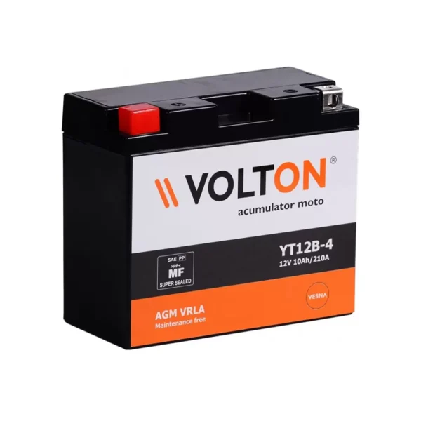 Baterie moto Volton FA 12V 10Ah YT12B-4/YT12B-BS dayov