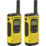 Statie radio portabila Motorola TLKRT92 H2O IP67 set cu 2 buc Galben PMR