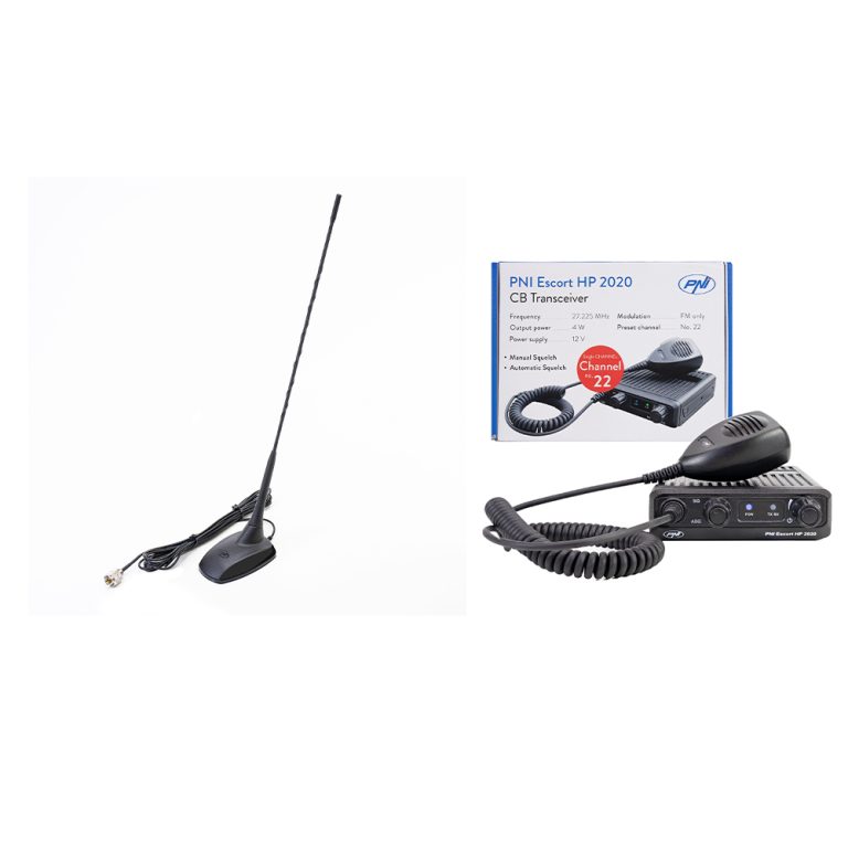 Kit statie radio HP 2020 si antena extra 48 precalibrata