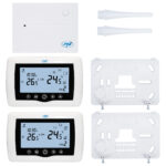 Termostat inteligent CT400 fara fir, 2 zone dayov