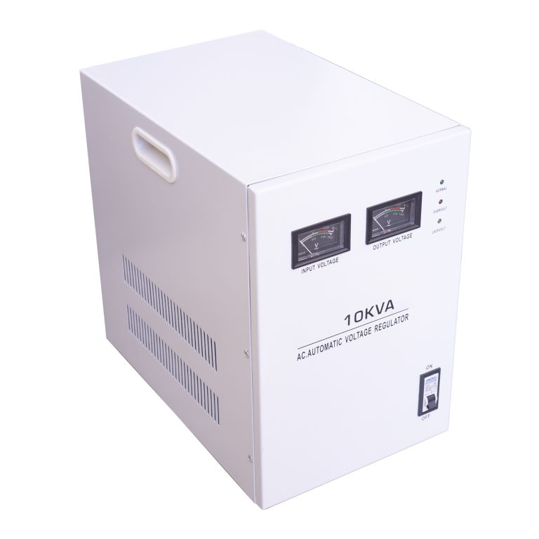 Stabilizator de tensiune SVM-10K cu servomotor 8000W, dayov