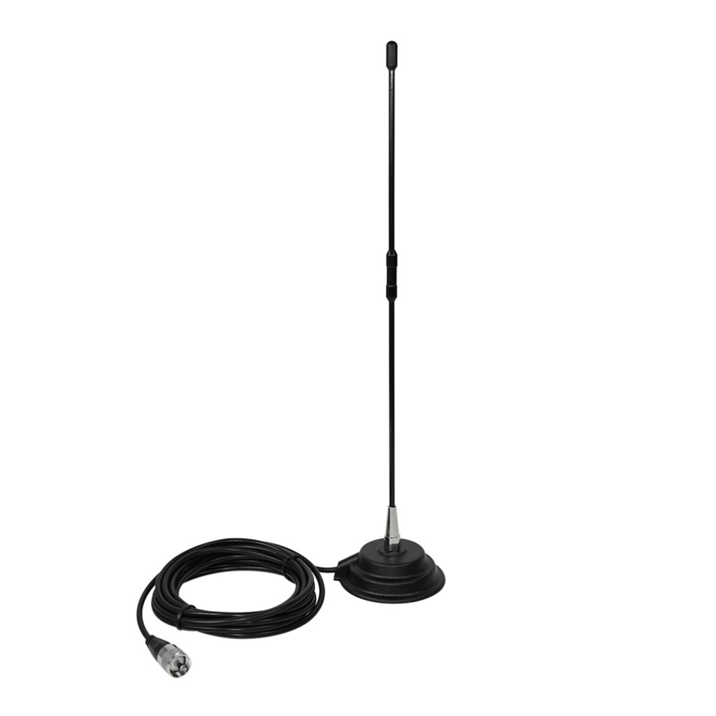 Antena cb pni extra 40, cu magnet inclus, lungime 45 cm, 30w, 26 30mhz, swr 1.0, fibra de sticla