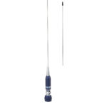Antena cb sirio turbo 2000 pl blue line, 145cm fara cablu