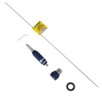 Antena cb sirio turbo 2000 pl blue line, 145cm fara cablu