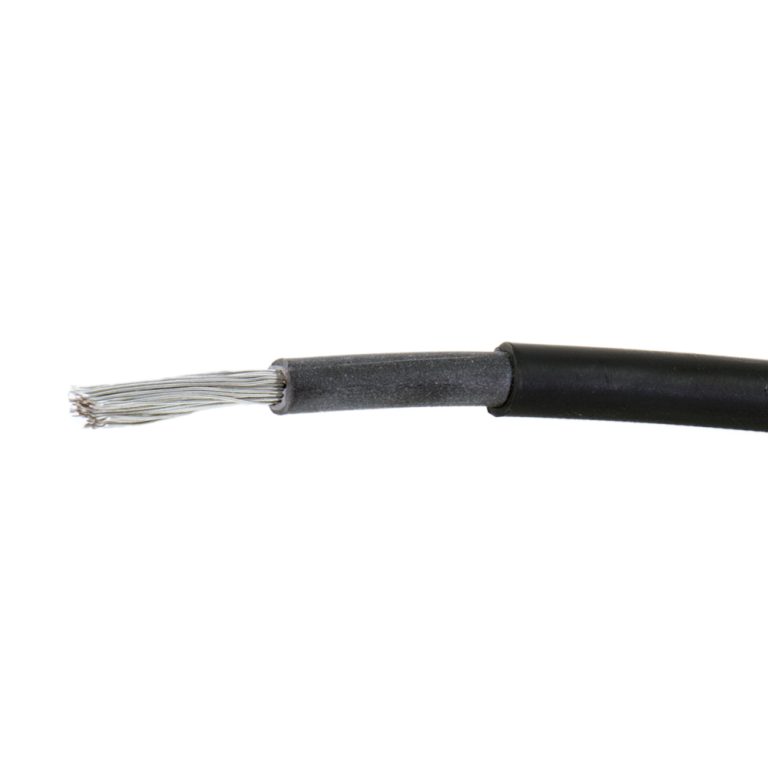 Cablu solar de 6 mm cu protectie uv 10 metri negru