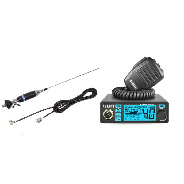 Statie radio Avanti Karma +Antena S9 prindere fixa