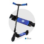 02 trotineta led qplay honeycomb albastru square