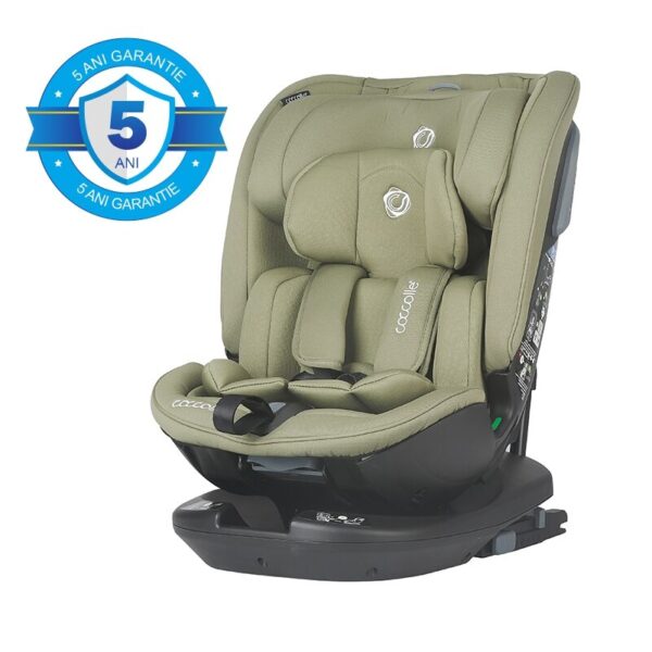 Scaun auto rotativ iSize Coccolle Velsa Moss green