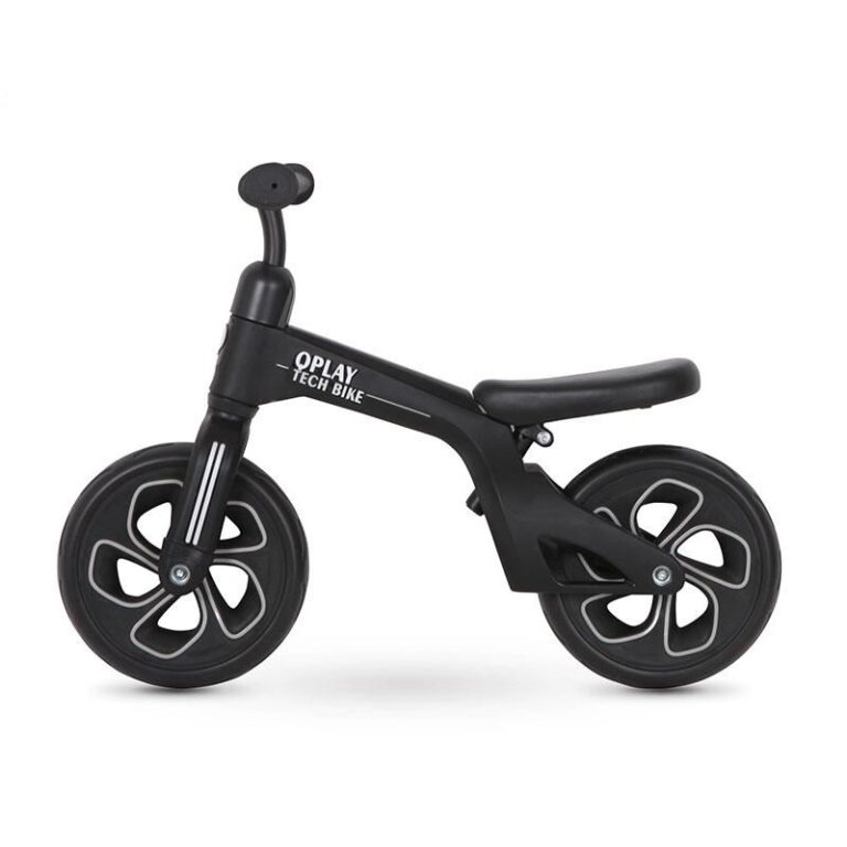 Bicicleta copii Balance bike Qplay Tech Negru