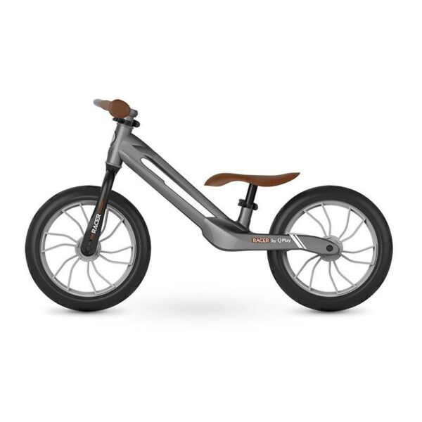 Bicicleta copii balance bike qplay racer gri
