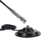 Antena cb pni ml90 26 30mhz, 75cm, 150w, cu baza magnetica 145cm inclusa