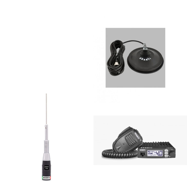 Kit radio CB Avanti Vero+Antena Avanti Cento+magnet