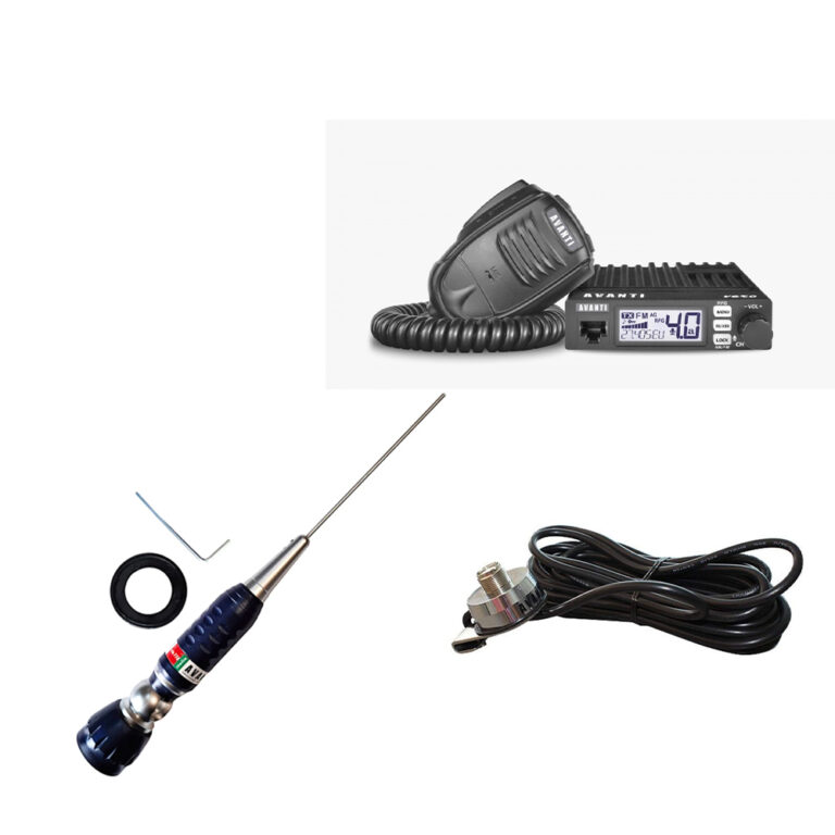 Kit radio auto Avanti Vero+Avanti VIA115+suport portbagaj Avanti PL