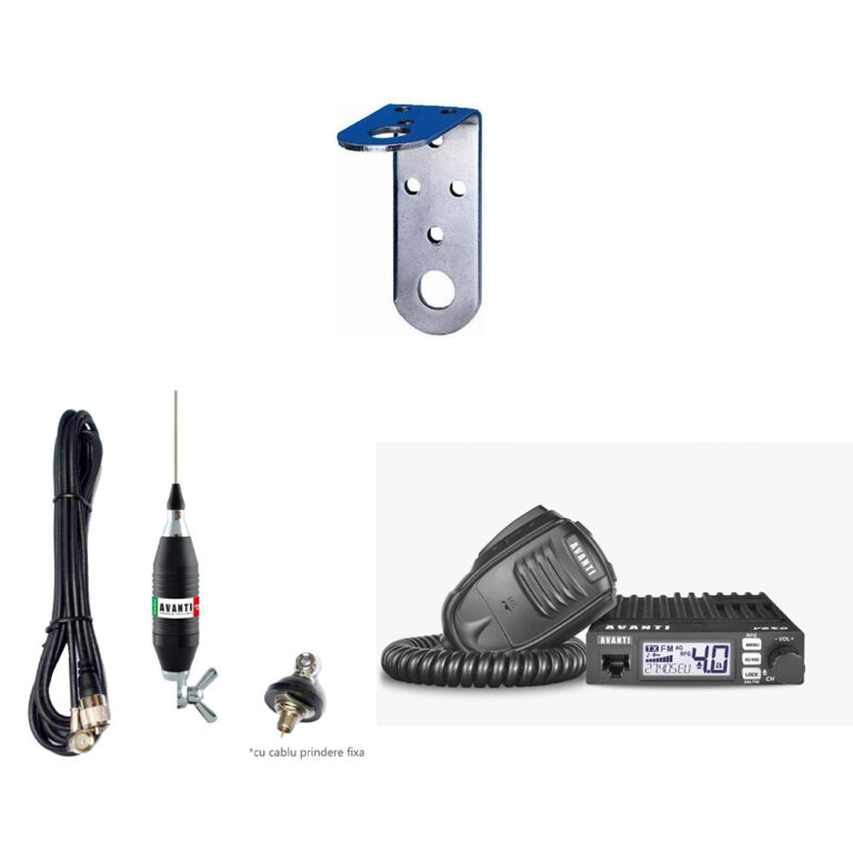 Kit statie auto Avanti Vero+Avanti Volo130+cablu+suport