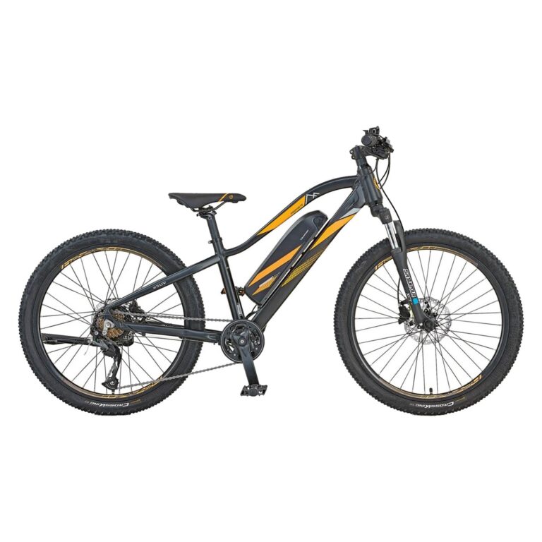 Bicicleta Electrica Devron 51721 - 24 Inch, 340 mm, Negru