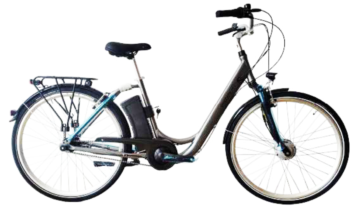 Bicicleta Electrica Devron 54428 - 28 Inch, 480 mm,Gri