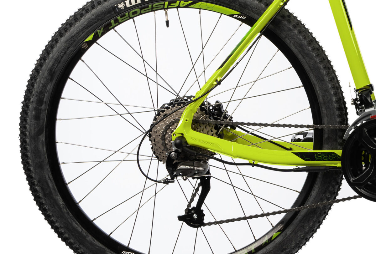 Bicicleta Electrica Afisport M17 27 5 Inch L XL Verde 0k36 yf