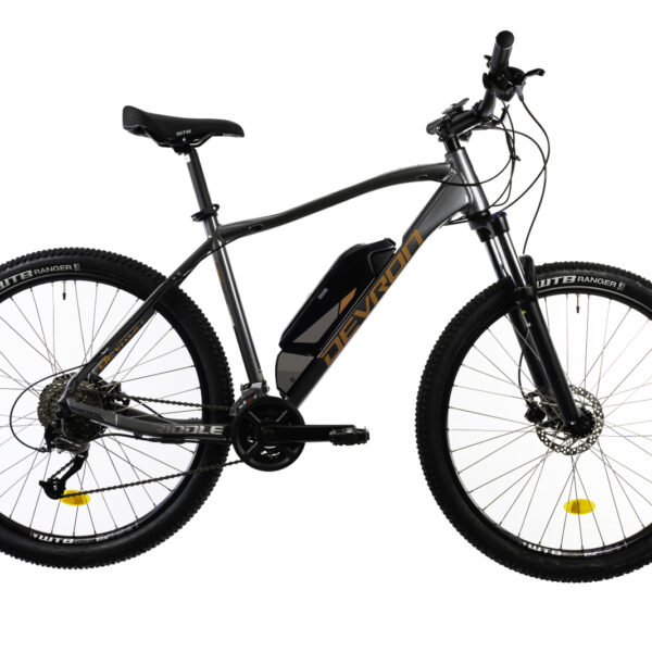 Bicicleta Electrica Devron Riddle M1.7 - 27.5 Inch, 490 mm, Gri