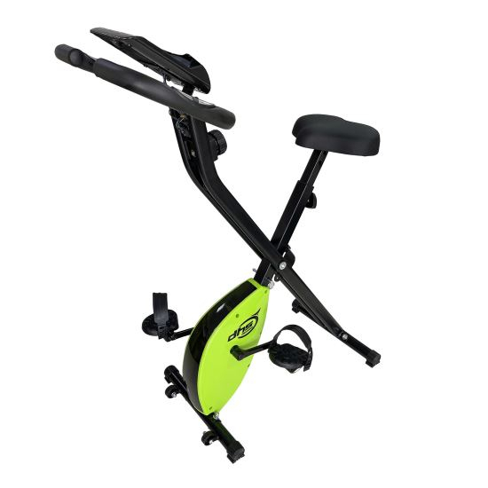 Bicicleta fitness pliabila X-Bike DHS 8001- Negru-Verde