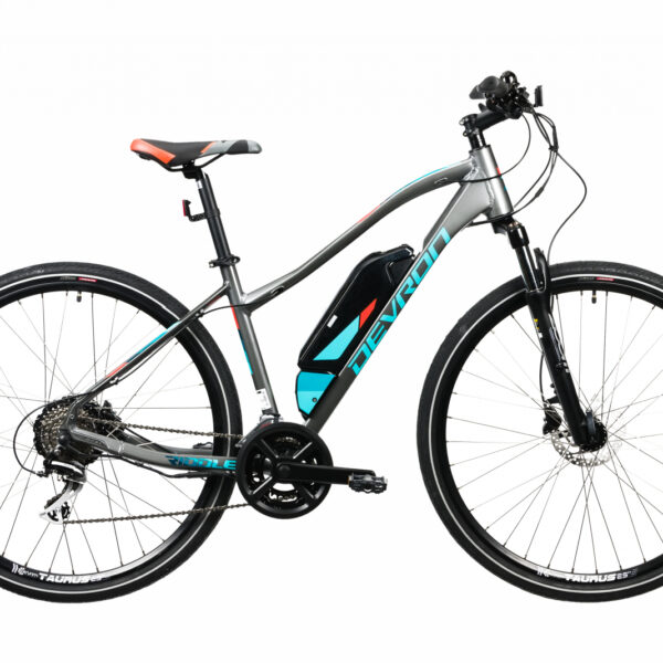 Bicicleta Electrica Devron 28162 - 28 Inch, 450mm, Gri