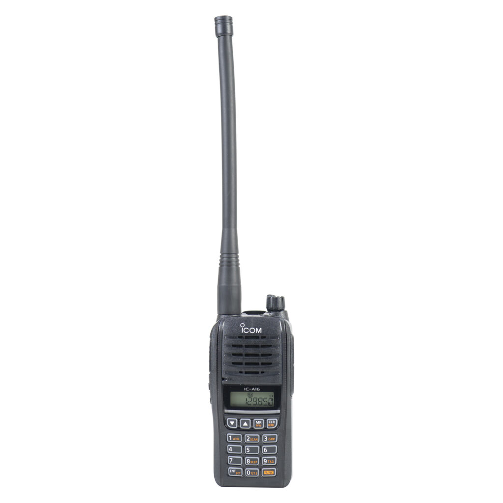 Statie radio portabila aviatie VHF ICom IC-A16EBT