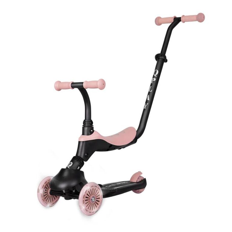 02 trotineta multifunctionala 6in1 qplay sema evo roz square