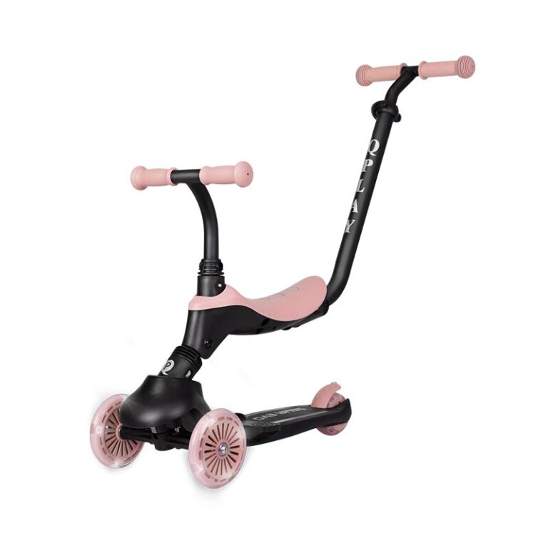 Trotineta multifunctionala 6in1 Qplay Sema EVO Roz - dayov.ro