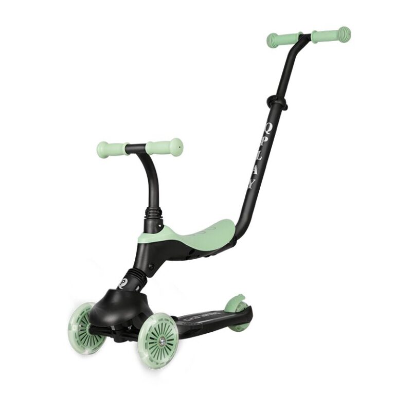 Trotineta multifunctionala 6in1 Qplay Sema EVO Verde - dayov.ro